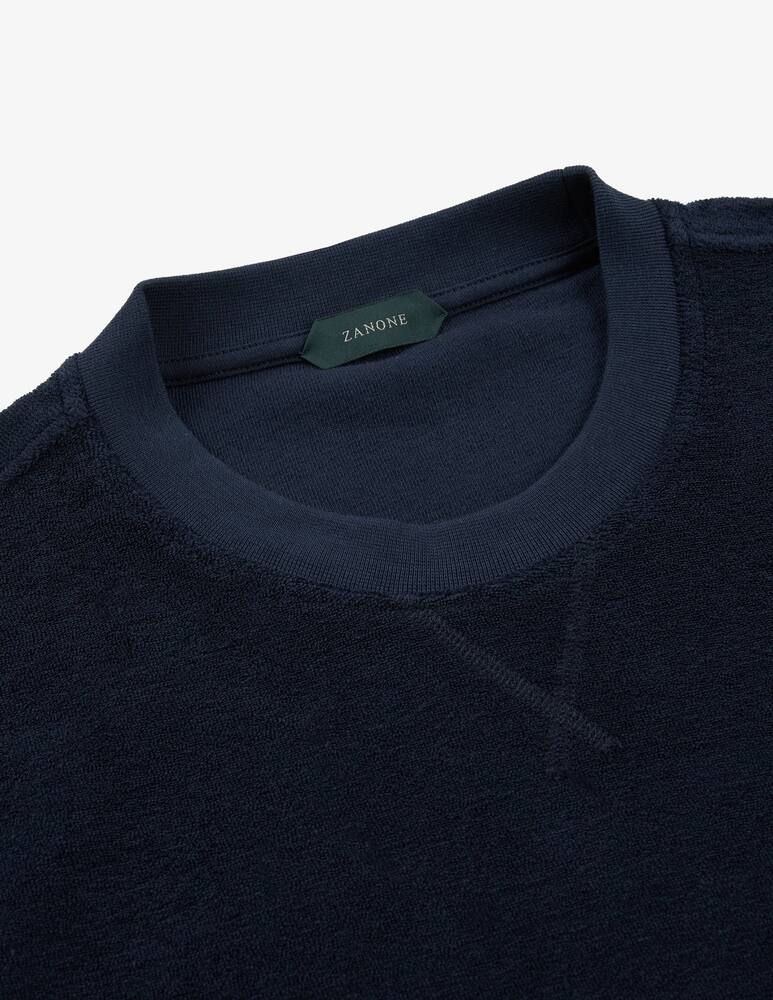 Slowear ZANONE - Regular-fit terry cotton sweatshirt - picture 6 Slowear ZANONE - Regular-fit terry cotton sweatshirt - picture 6