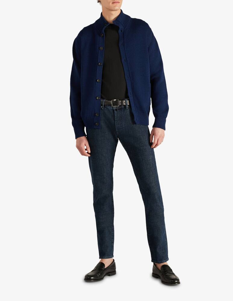 Slowear ZANONE - Chioto slim fit in cotone crêpe certificato - immagine 4 Slowear ZANONE - Chioto slim fit in cotone crêpe certificato - immagine 4