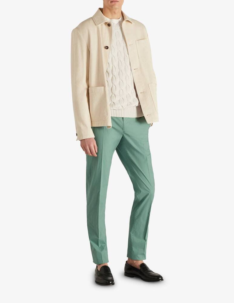 rinascente Slowear Zanone Slim-fit certified cotton crewneck