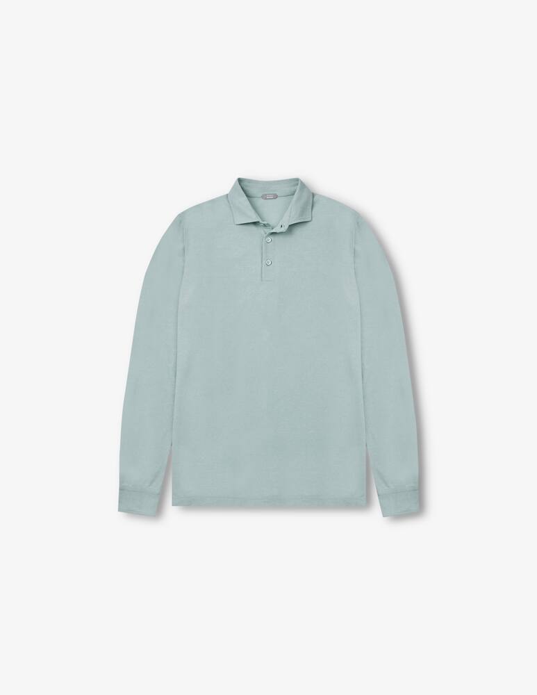 rinascente Slowear Zanone Polo slim fit in IceCotton organico