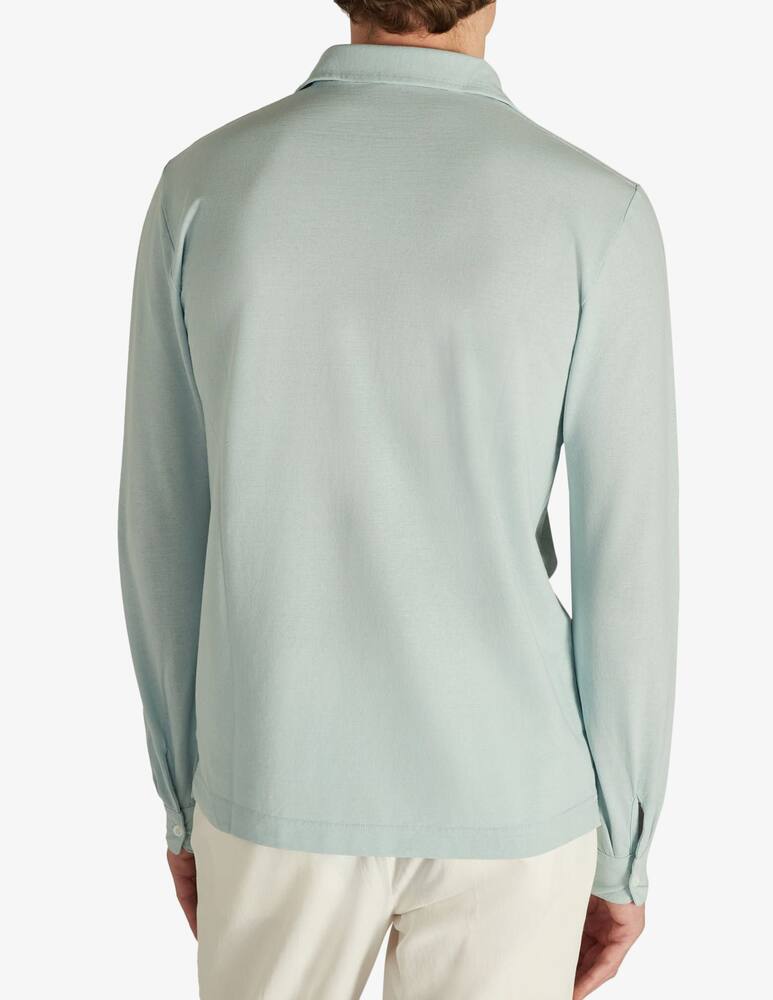 rinascente Slowear Zanone Polo slim fit in IceCotton organico