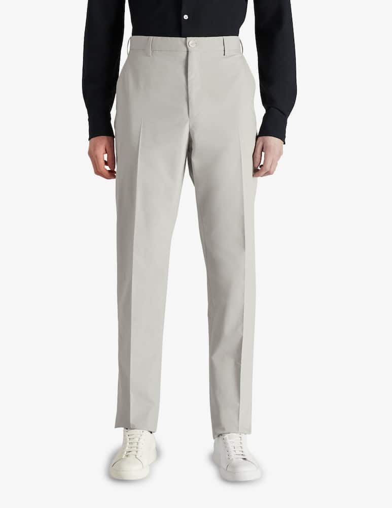 Slowear INCOTEX - Straight-fit trousers in certified tekno poplin - picture 1 Slowear INCOTEX - Straight-fit trousers in certified tekno poplin - picture 1
