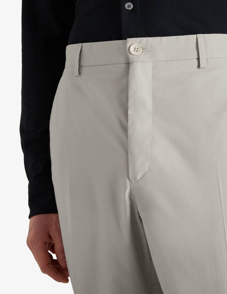 Slowear INCOTEX - Straight-fit trousers in certified tekno poplin - picture 3 Slowear INCOTEX - Straight-fit trousers in certified tekno poplin - picture 3