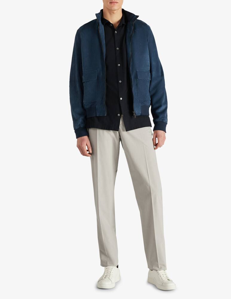 rinascente Slowear Incotex Straight-fit trousers in certified tekno poplin