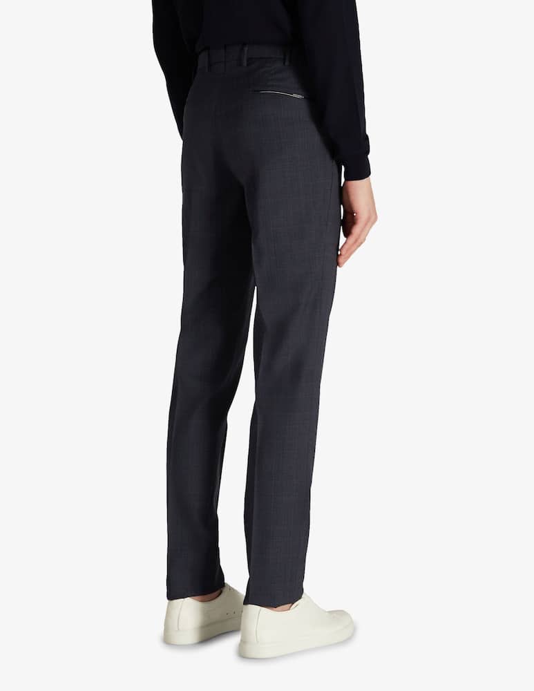 rinascente Slowear Incotex Pantalone slim fit in lana comfort mulesing free