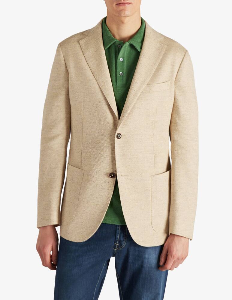 Slowear Montedoro Giacca regular fit in cotone e lino - immagine 1 Slowear Montedoro Giacca regular fit in cotone e lino - immagine 1