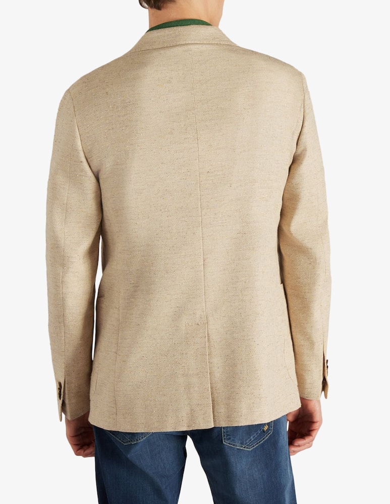 rinascente Slowear Montedoro Giacca regular fit in cotone e lino