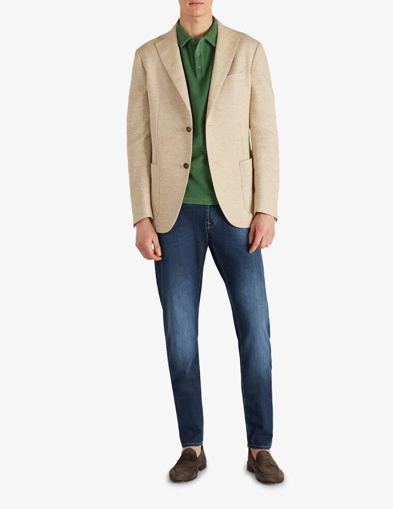 rinascente Slowear Montedoro Giacca regular fit in cotone e lino