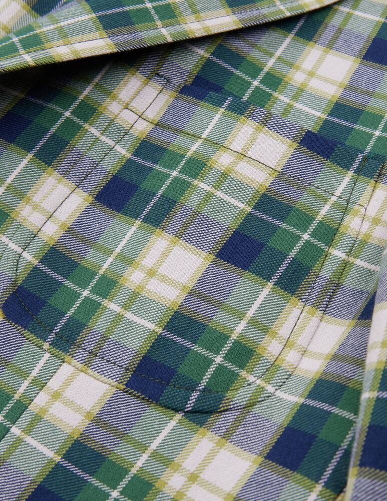 rinascente Slowear Montedoro Giacca slim fit in cotone organico con fantasia Madras