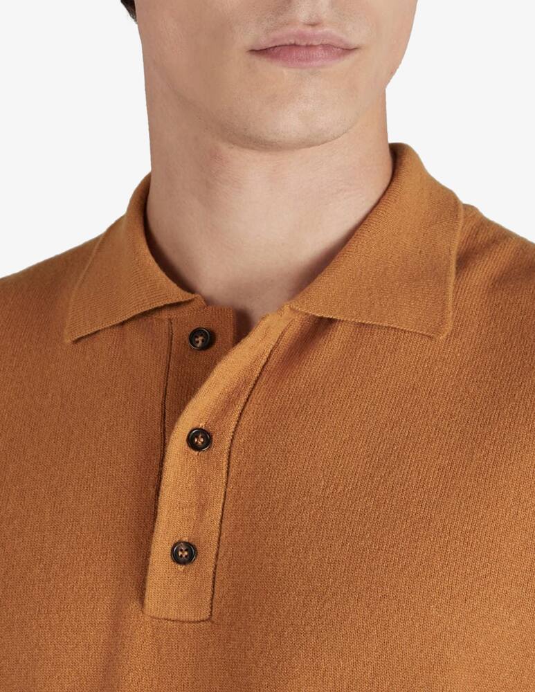 rinascente Slowear Polo slim fit in lana e cashmere Zanone