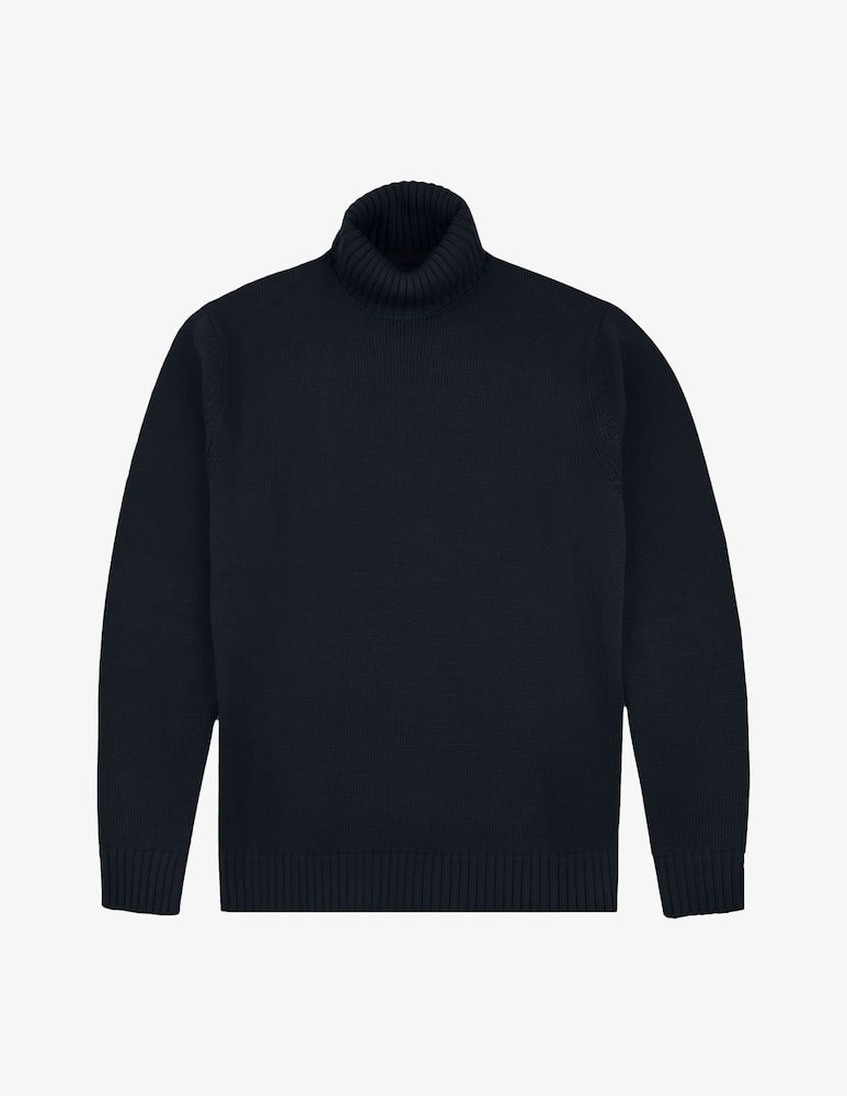 Slowear ZANONE - Slim-fit merino wool turtleneck sweater - picture 1 Slowear ZANONE - Slim-fit merino wool turtleneck sweater - picture 1