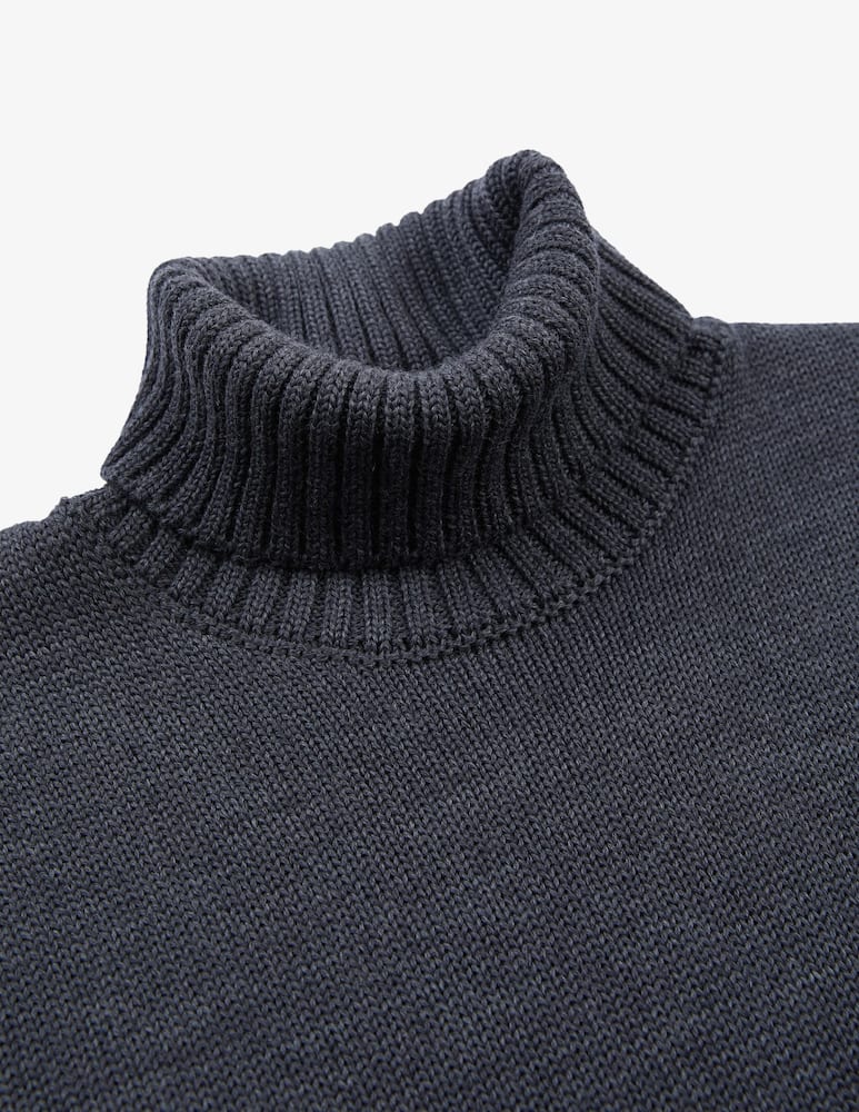 rinascente Slowear Maglione dolcevita slim fit in lana merino Zanone