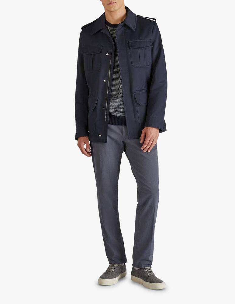 Slowear INCOTEX - Pantaloni slim fit in cotone stretch - immagine 2 Slowear INCOTEX - Pantaloni slim fit in cotone stretch - immagine 2