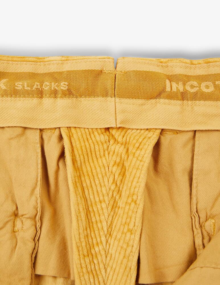 rinascente Slowear Pantaloni slim in velluto Incotex