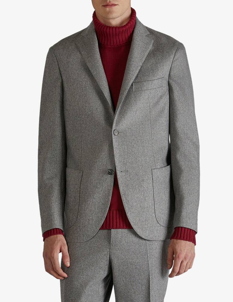Slowear INCOTEX - Slim fit wool and cashmere flannel jacket - picture 1 Slowear INCOTEX - Slim fit wool and cashmere flannel jacket - picture 1