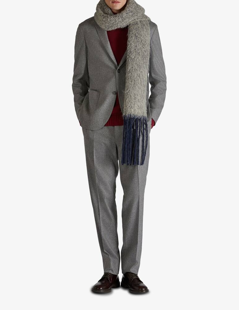 rinascente Slowear Incotex Slim fit wool and cashmere flannel jacket