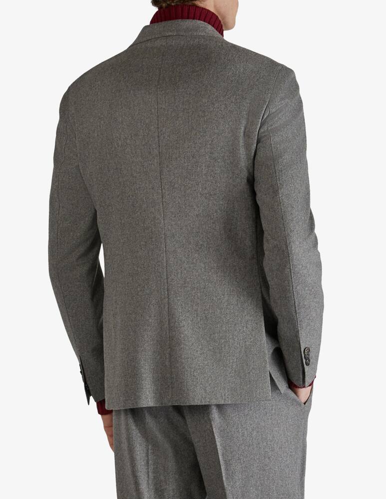 Slowear INCOTEX - Slim fit wool and cashmere flannel jacket - picture 3 Slowear INCOTEX - Slim fit wool and cashmere flannel jacket - picture 3