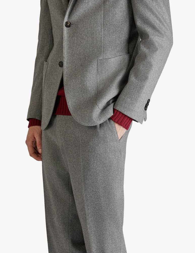 rinascente Slowear Incotex Slim fit wool and cashmere flannel jacket