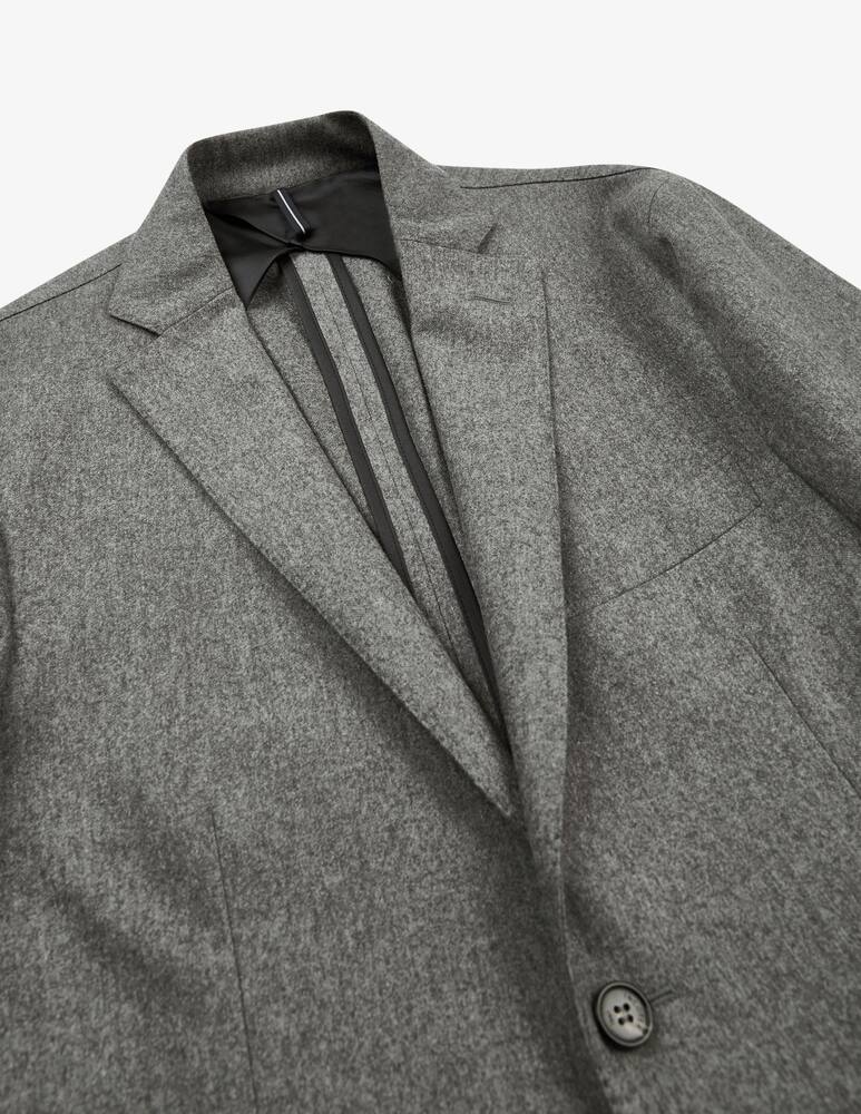 rinascente Slowear Incotex Slim fit wool and cashmere flannel jacket