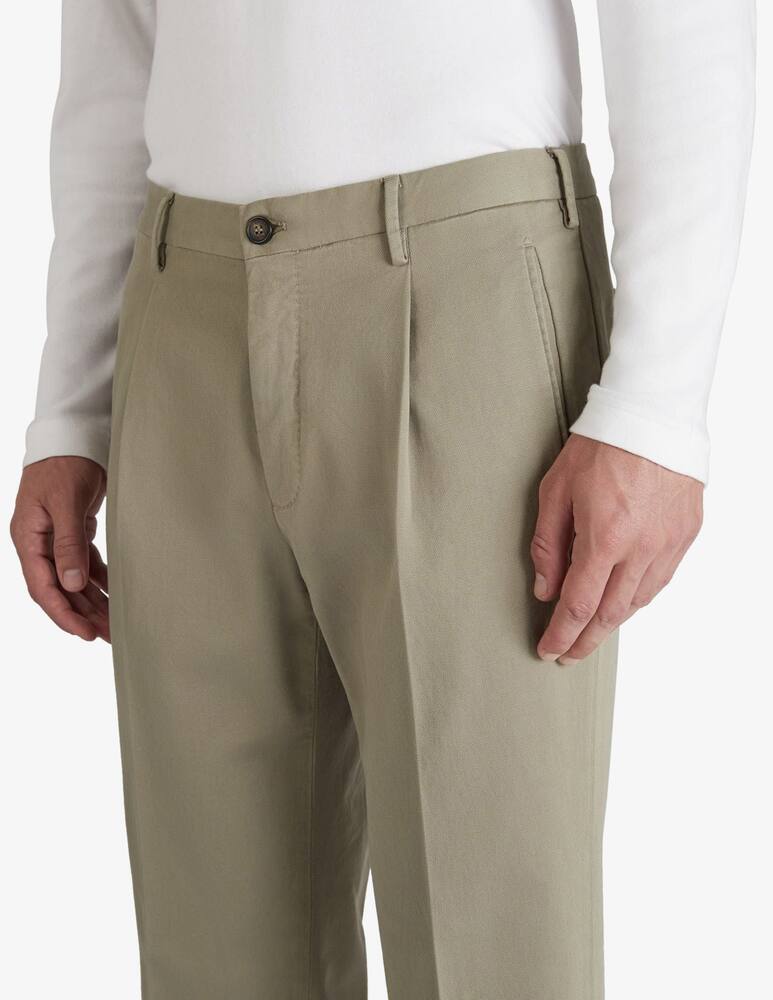 rinascente Slowear Pantaloni in cotone dalla vestibilità affusolata Incotex