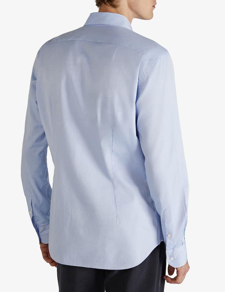 Slowear Camicia slim fit in cotone Oxford Glanshirt - immagine 3 Slowear Camicia slim fit in cotone Oxford Glanshirt - immagine 3
