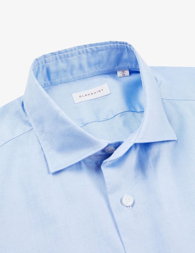 Slowear Camicia slim fit in cotone Oxford Glanshirt - immagine 5 Slowear Camicia slim fit in cotone Oxford Glanshirt - immagine 5