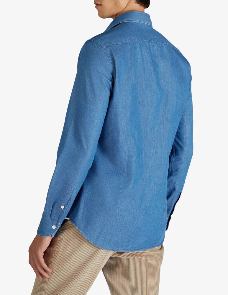 rinascente Slowear Glanshirt Regular-fit denim shirt