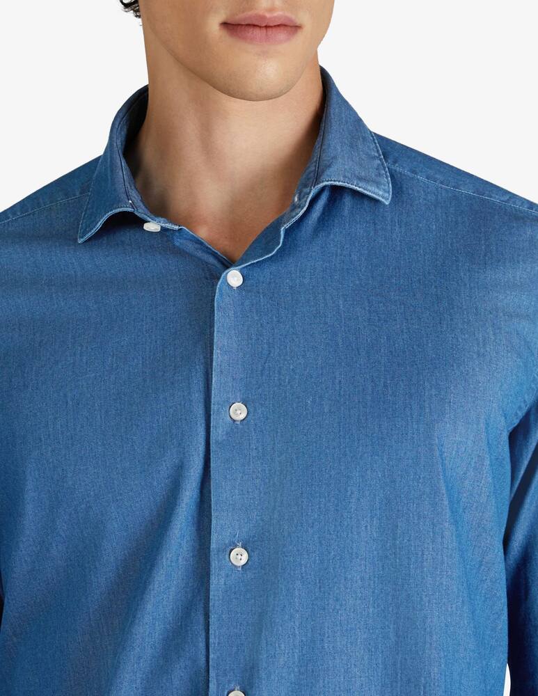 rinascente Slowear Glanshirt Regular-fit denim shirt