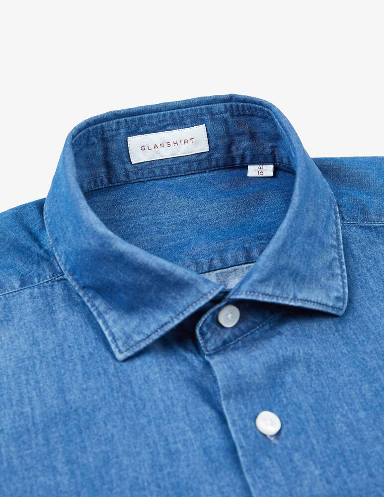 rinascente Slowear Glanshirt Regular-fit denim shirt
