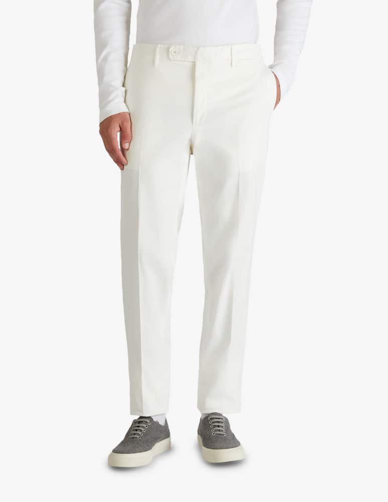 rinascente Slowear Pantaloni dalla vestibilità affusolata in cotone e lyocell Incotex