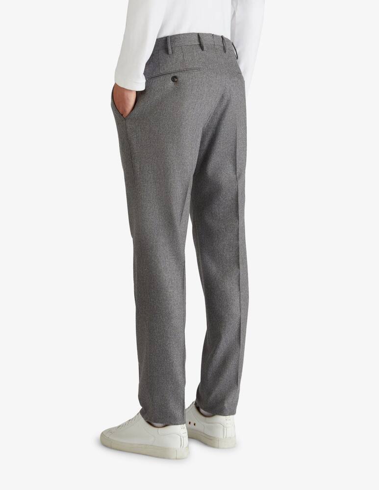 rinascente Slowear Pantaloni slim fit in flanella di lana e cashmere Incotex