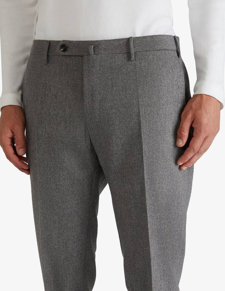 rinascente Slowear Pantaloni slim fit in flanella di lana e cashmere Incotex