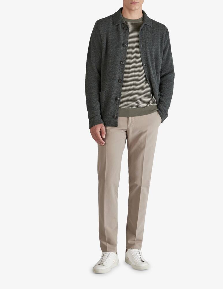 rinascente Slowear Pantaloni slim in daino Incotex