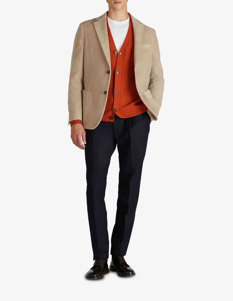 rinascente Slowear Zanone Slim-fit wool and cashmere cardigan