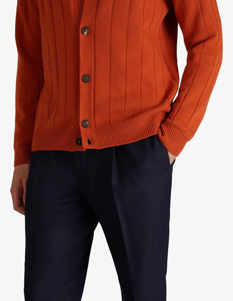 rinascente Slowear Zanone Slim-fit wool and cashmere cardigan