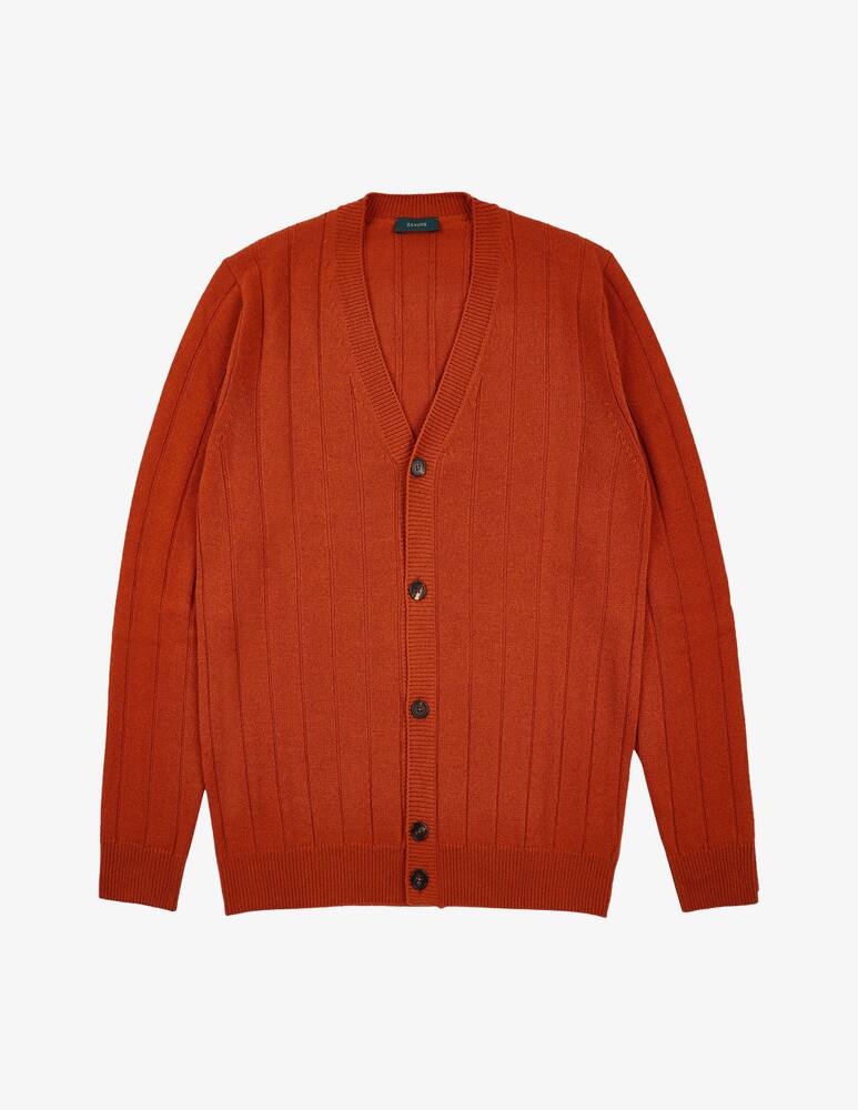rinascente Slowear Zanone Slim-fit wool and cashmere cardigan
