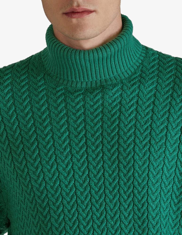 rinascente Slowear Maglione dolcevita slim fit in lana merino Zanone