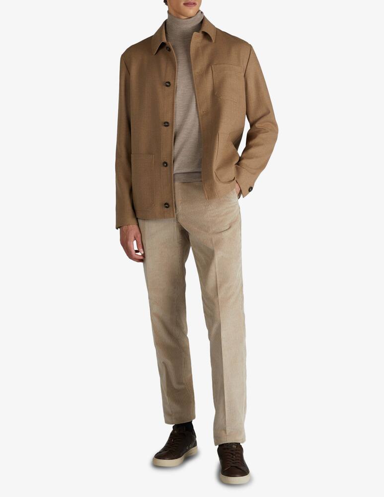 rinascente Slowear Zanone Slim-fit cashmere and silk turtleneck sweater