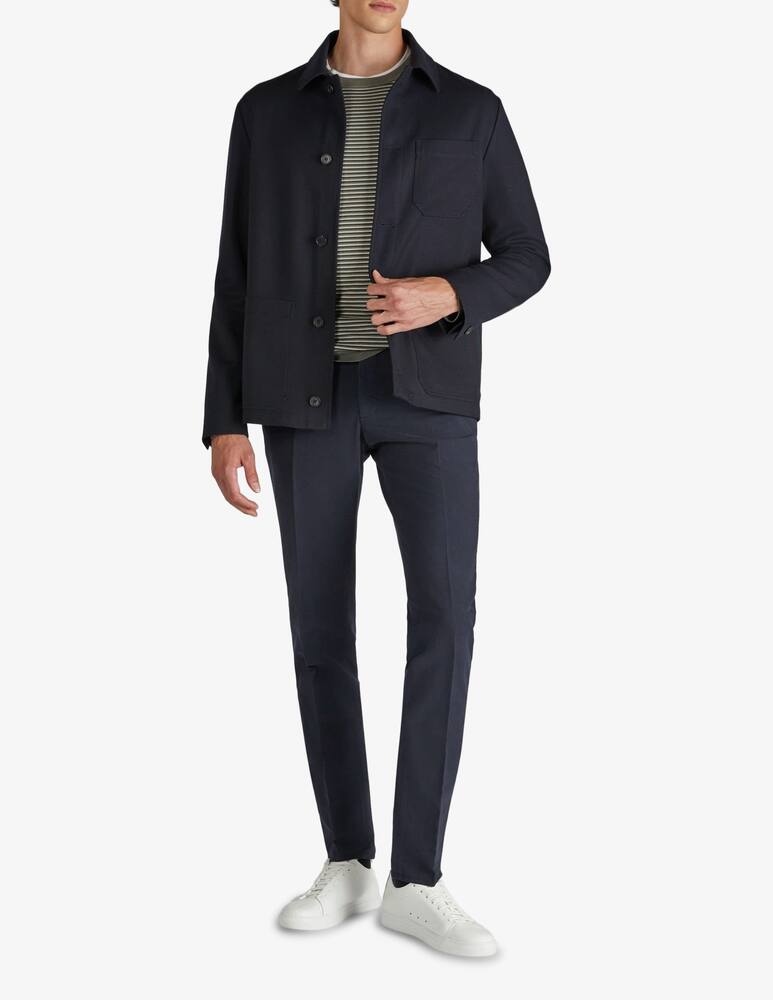 rinascente Slowear Pantaloni slim in daino Incotex