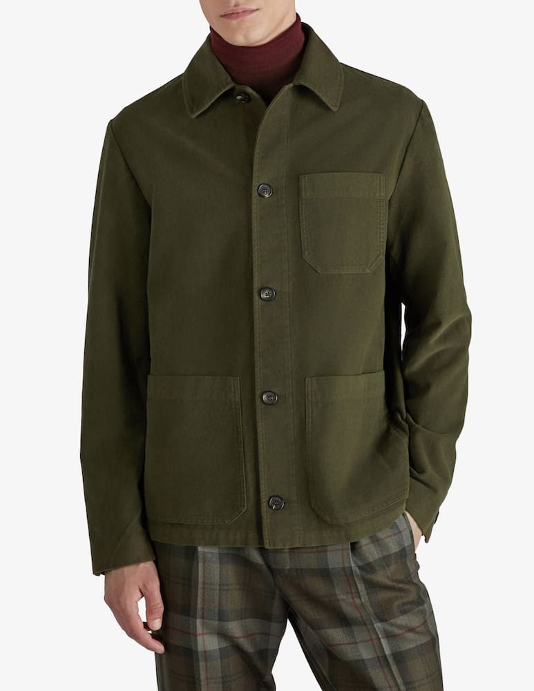 Slowear Montedoro Regular-fit Moleskin Shirt - picture 1