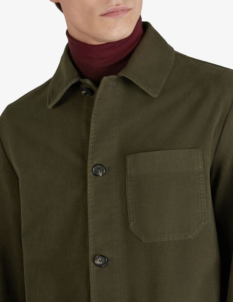 rinascente Slowear Montedoro Regular-fit Moleskin Shirt