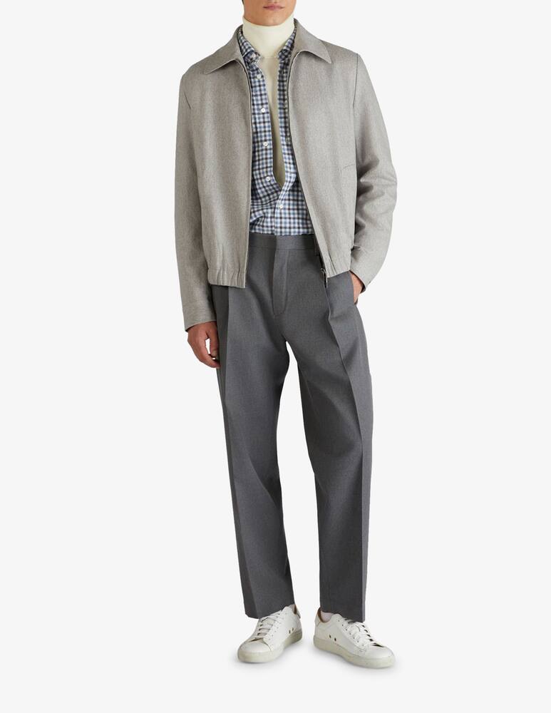 rinascente Slowear Giacca regular fit in flanella di lana e cashmere Incotex