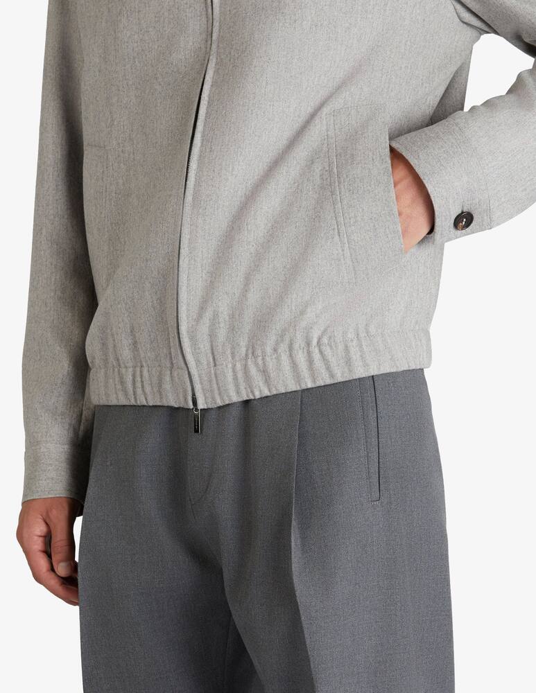 rinascente Slowear Giacca regular fit in flanella di lana e cashmere Incotex