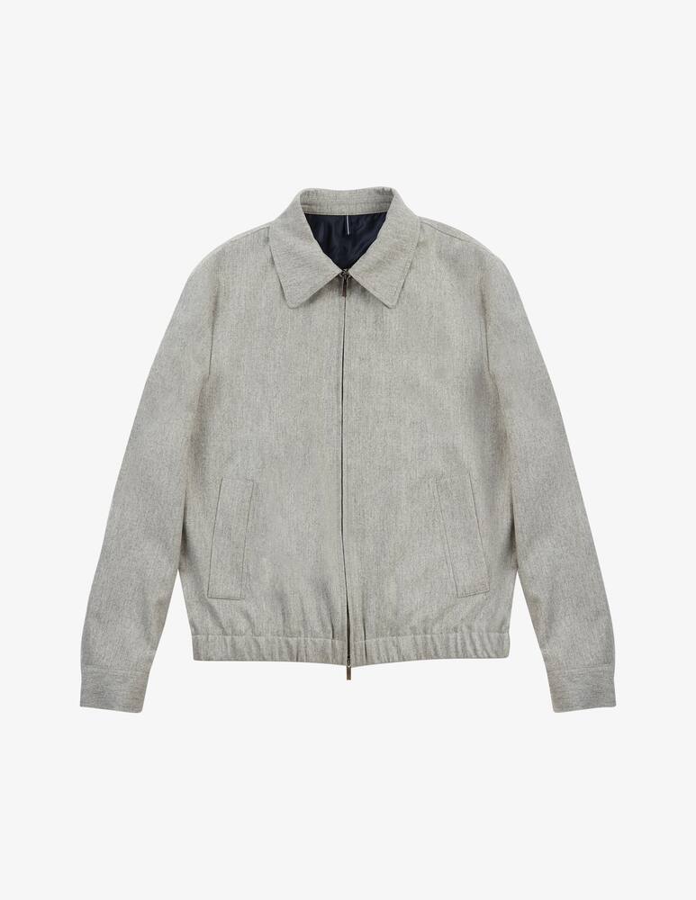 rinascente Slowear Giacca regular fit in flanella di lana e cashmere Incotex