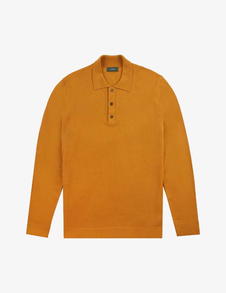 rinascente Slowear Polo slim fit in lana e cashmere Zanone