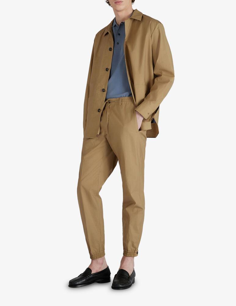 rinascente Slowear Tapered-fit cotton and technical fabric trousers Incotex