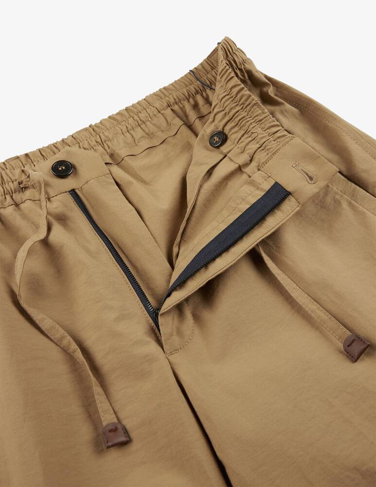rinascente Slowear Tapered-fit cotton and technical fabric trousers Incotex