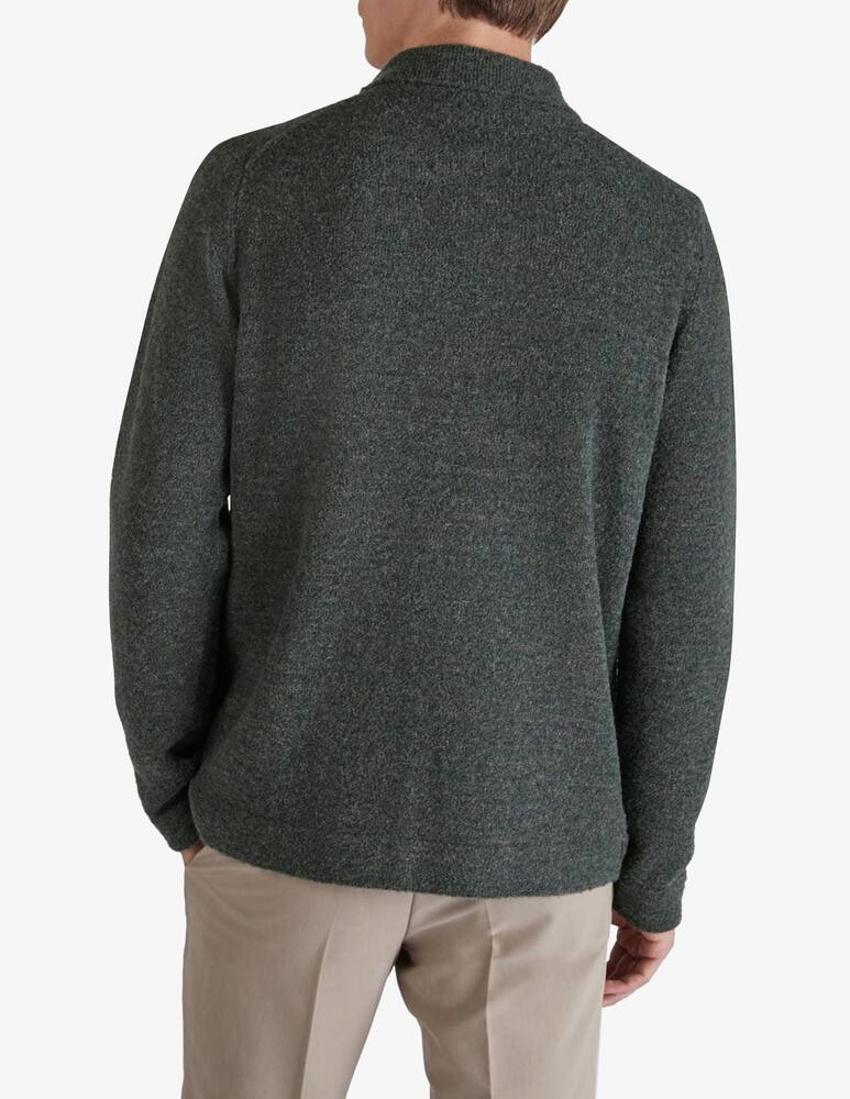 rinascente Slowear Overshirt Geelong in lana e lana bouclé Zanone