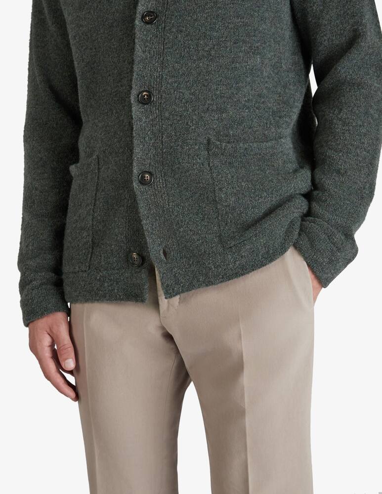 rinascente Slowear Overshirt Geelong in lana e lana bouclé Zanone