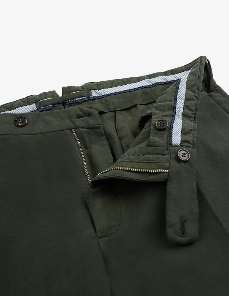 rinascente Slowear Pantaloni slim in daino Incotex